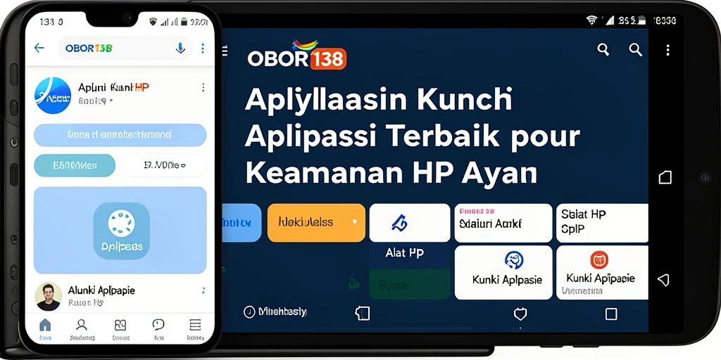 Antarmuka OBOR138 menunjukkan fitur pengunci aplikasi yang ramah pengguna.